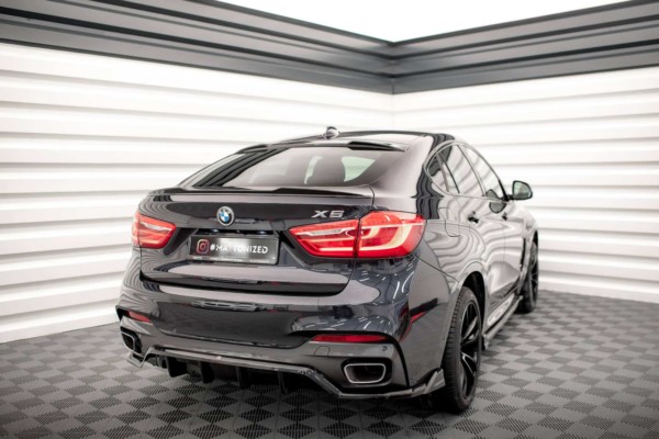 MAXTON DESIGN - 3D Predĺženie spoilera V.1 vhodné pre BMW X6 M-PACK F16 – Obrázok 2