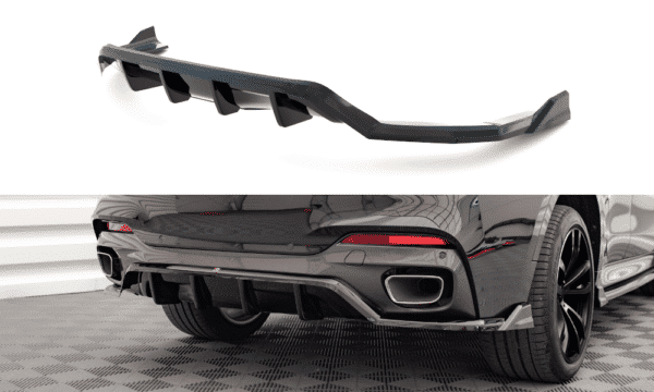 MAXTON DESIGN - Spoiler pod zadný nárazník vhodné pre BMW X6 M-PACK F16