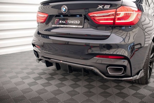 MAXTON DESIGN - Spoiler pod zadný nárazník vhodné pre BMW X6 M-PACK F16 – Obrázok 4