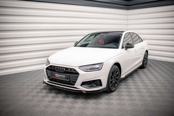 MAXTON DESIGN - Spoiler pod predný nárazník V.1 AUDI A4 B9 FACELIFT – Obrázok 4
