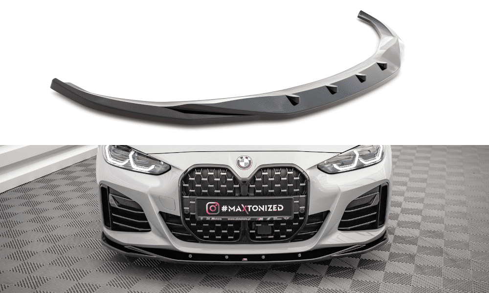 MAXTON DESIGN - Spoiler pod predný nárazník V.3 vhodné pre BMW 4 GRAN COUPE M-PACK G26