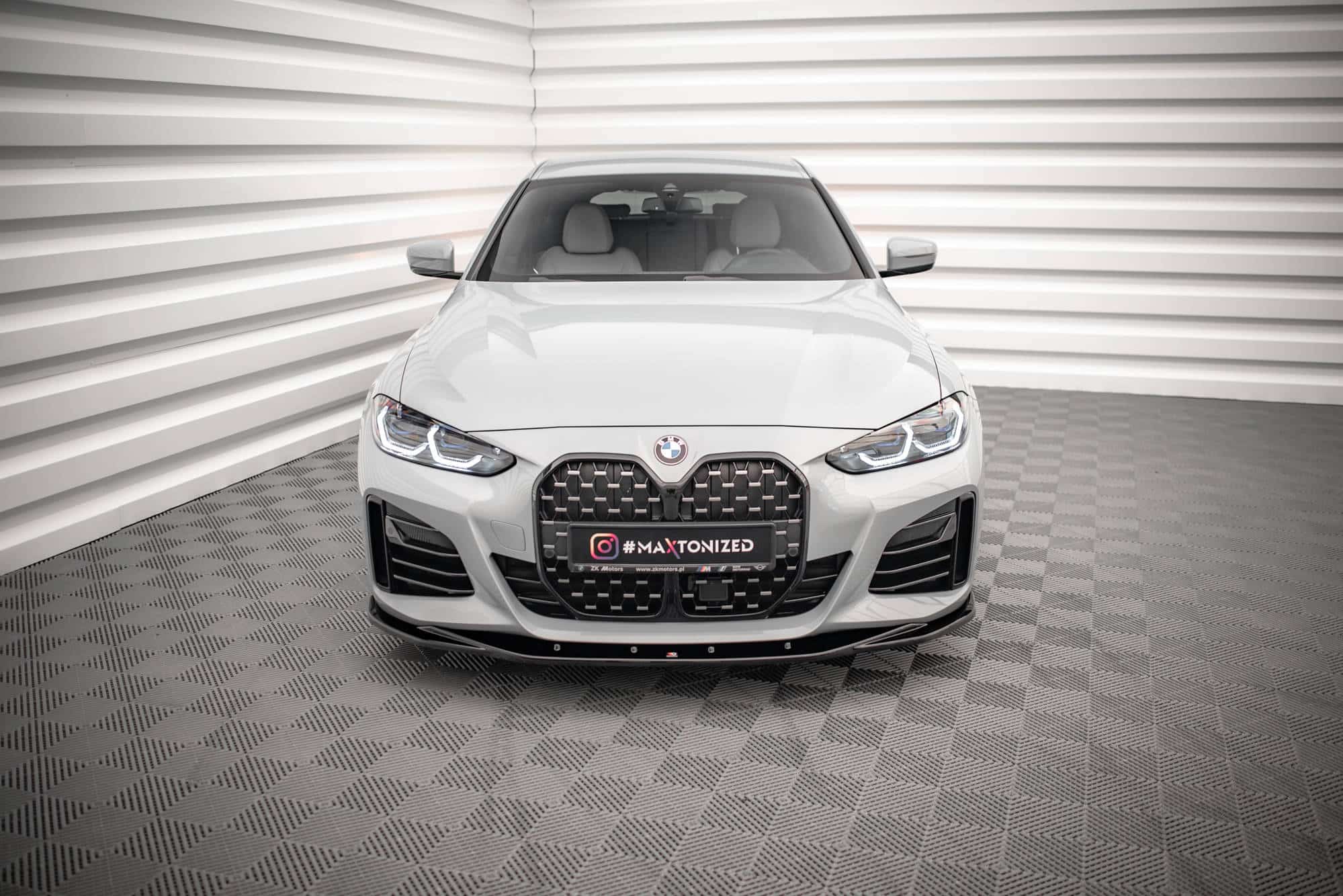 MAXTON DESIGN - Spoiler pod predný nárazník V.3 vhodné pre BMW 4 GRAN COUPE M-PACK G26 – Obrázok 2