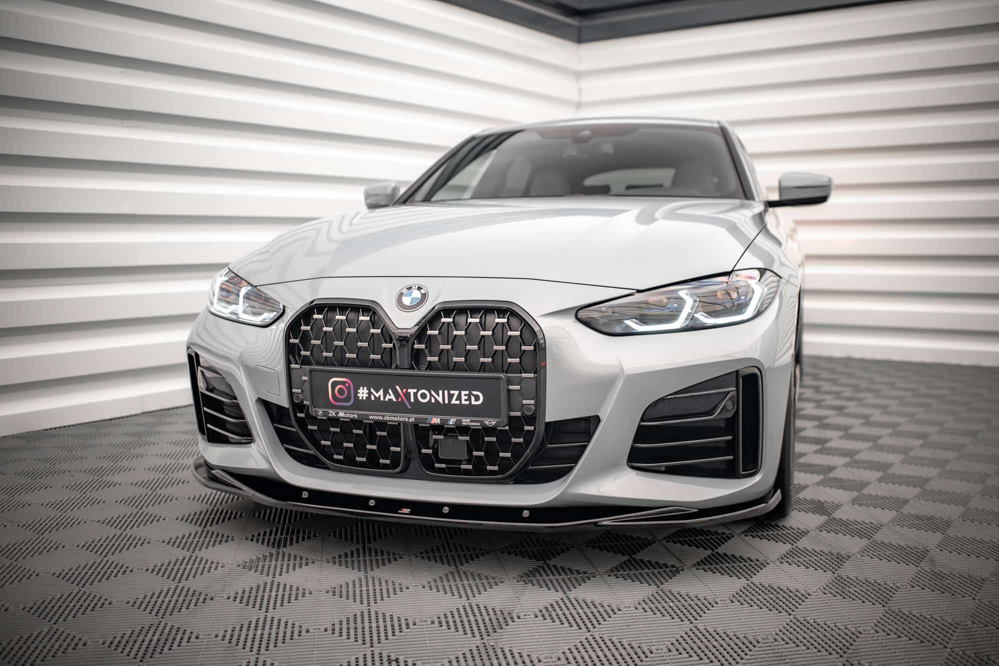 MAXTON DESIGN - Spoiler pod predný nárazník V.3 vhodné pre BMW 4 GRAN COUPE M-PACK G26 – Obrázok 4