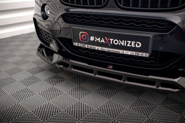 MAXTON DESIGN - Spoiler pod predný nárazník V.3 vhodné pre BMW X6 M-PACK F16 – Obrázok 3