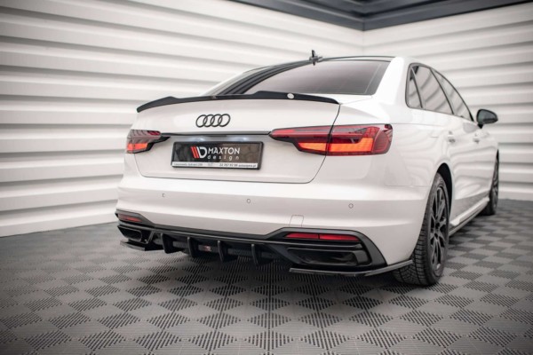 MAXTON DESIGN -  Difúzor zadného nárazníka AUDI A4 B9 FACELIFT – Obrázok 2