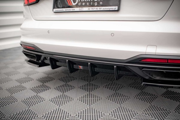 MAXTON DESIGN -  Difúzor zadného nárazníka AUDI A4 B9 FACELIFT – Obrázok 3