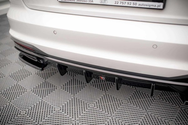 MAXTON DESIGN -  Difúzor zadného nárazníka AUDI A4 B9 FACELIFT – Obrázok 4