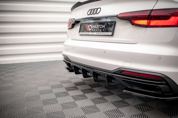 MAXTON DESIGN -  Difúzor zadného nárazníka AUDI A4 B9 FACELIFT – Obrázok 5