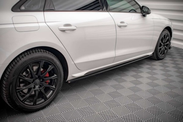 MAXTON DESIGN - Lišty pod bočné prahy AUDI A4 B9 FACELIFT – Obrázok 2