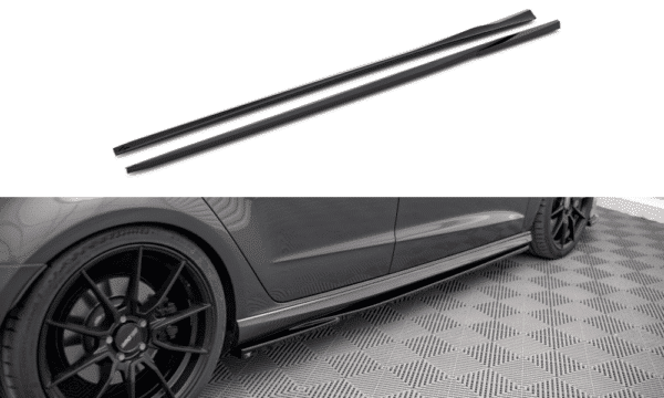 MAXTON DESIGN - Lišty pod bočné prahy  AUDI S3 SPORTBACK 8V FACELIFT