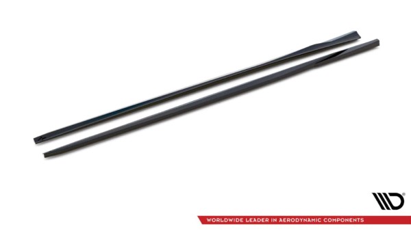 MAXTON DESIGN - Lišty pod bočné prahy  AUDI S3 SPORTBACK 8V FACELIFT – Obrázok 5