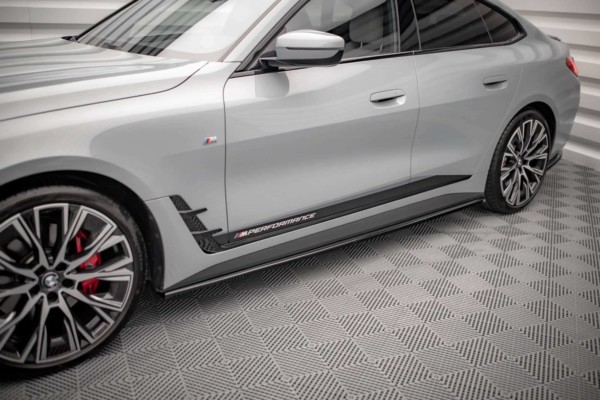 MAXTON DESIGN - Lišty pod bočné prahy V.1 vhodné pre BMW 4 GRAN COUPE M-PACK G26 – Obrázok 3