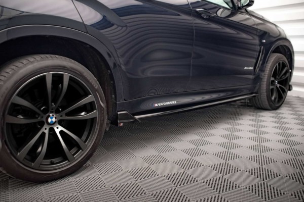 MAXTON DESIGN - Lišty pod bočné prahy V.2 vhodné pre BMW X6 M-PACK F16 – Obrázok 4