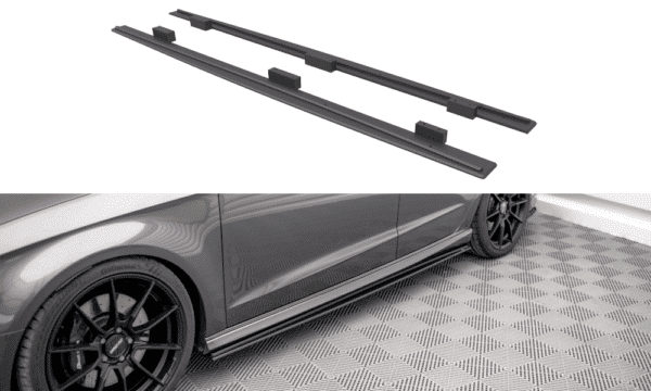 MAXTON DESIGN -STREET PRO Lišty pod bočné prahy AUDI S3 SPORTBACK 8V FACELIFT