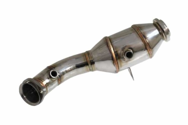 Downpipe Mercedes Benz C43 E43 E400 GLC43 3.0 Twin Turbo – Obrázok 4