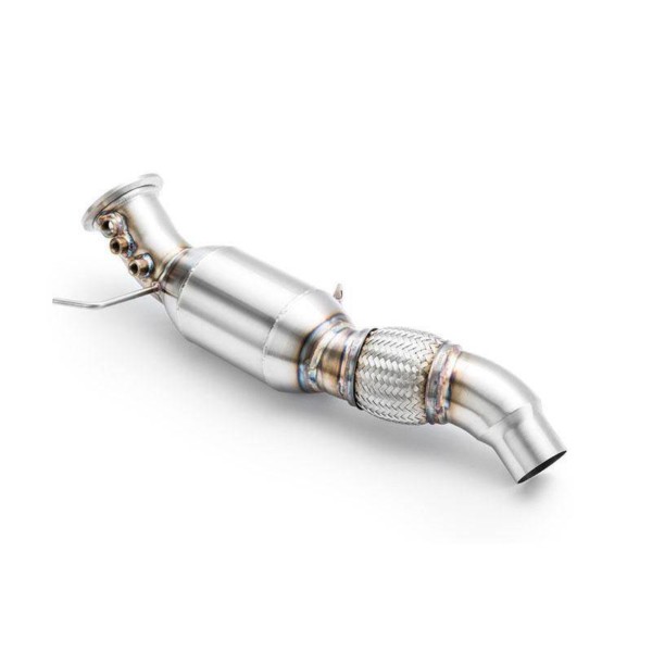 Downpipe BMW E90, E91, E92, E93 325d, 330d, 330xd M57N2 + silencer – Obrázok 2
