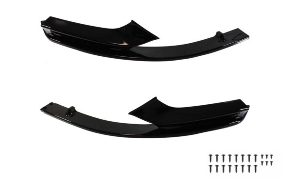 Spoiler pod predný nárazník BMW M2 14-20 Gloss Black – Obrázok 4