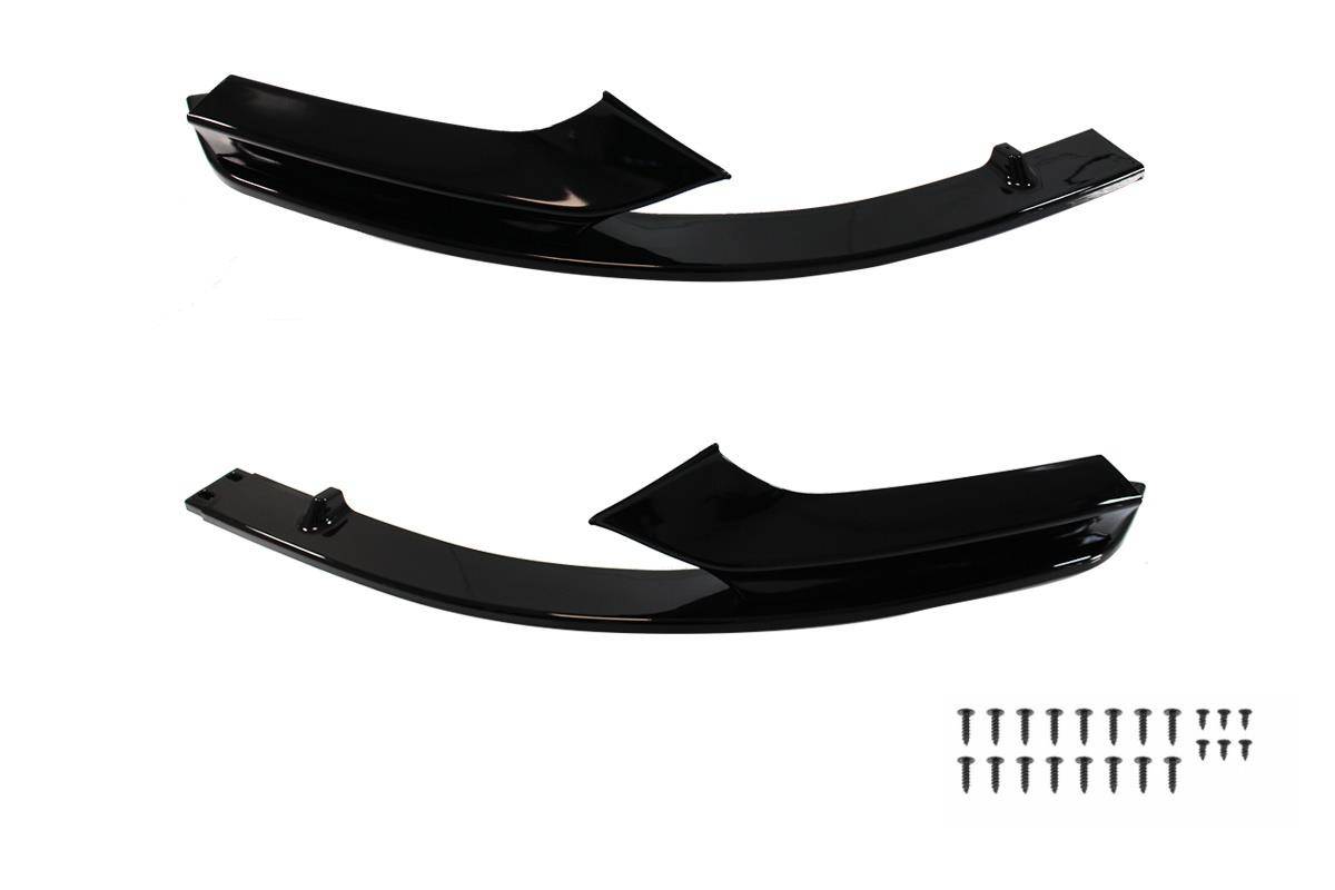 Spoiler pod predný nárazník BMW M2 14-20 Gloss Black – Obrázok 4