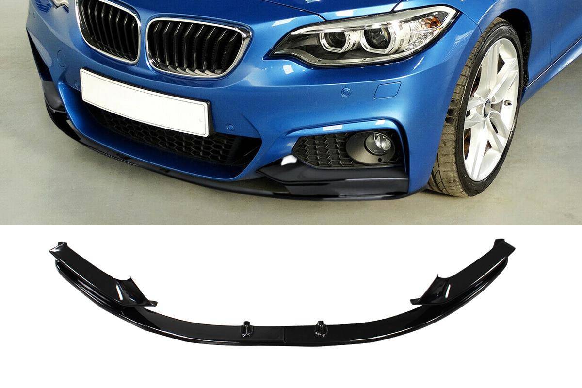 Spoiler pod predný nárazník BMW M2 14-20 Gloss Black