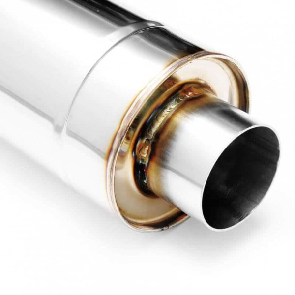 Sport Stredový tlmič výfuku 70mm 500mm RM – Obrázok 2
