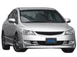 Spoiler predného nárazník a Honda Civic VIII 06 (PU)