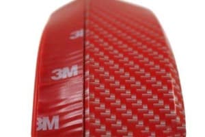 Universal Lip 2,5m Carbon Red – Obrázok 2