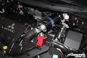Športové sanie Simota Carbon Charger Mitsubishi Lancer 1.8 07+ CBII-363 – Obrázok 5