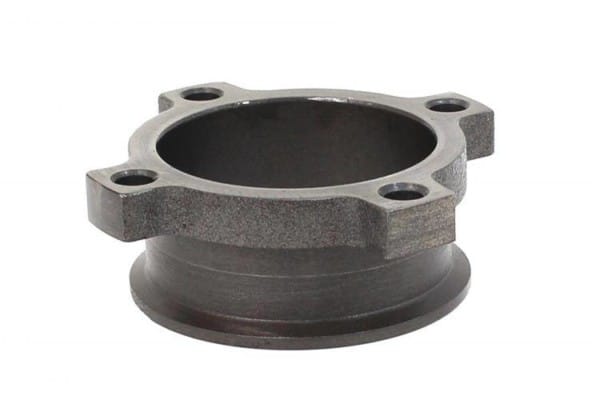 Downpipe T03 4 bolts 3" V-Band cast – Obrázok 2