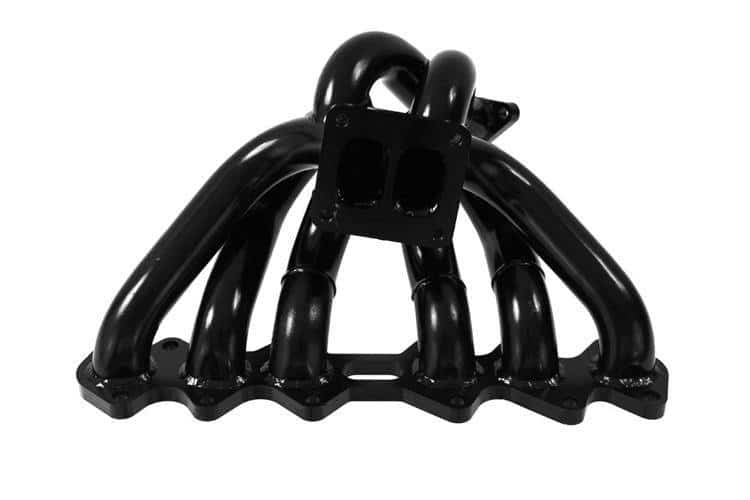 Výfukové zvody - Toyota Supra 2JZ-GTE T38 93-98 Black Steel – Obrázok 2