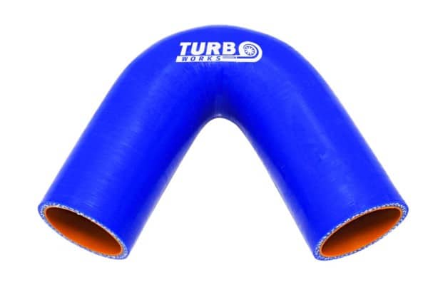 Silikónové koleno 135° TurboWorks Pro Modré 60mm