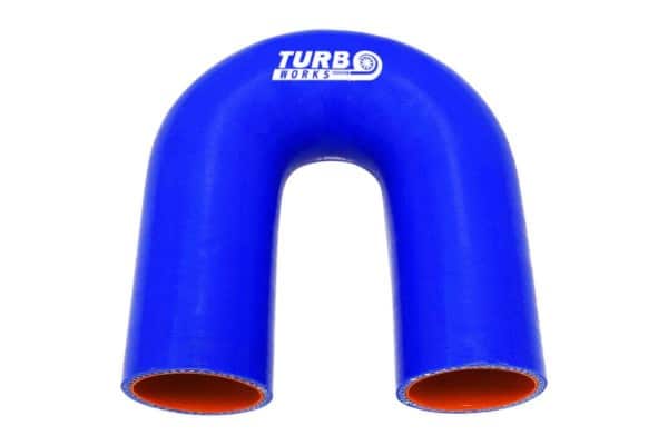 Silikónové koleno 180° TurboWorks Pro Modré 45mm