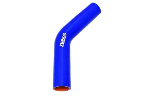 Silikonové koleno 45° TurboWorks Pro Modré 12mm XL