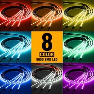 Neon LED osvetlenie podvozku 2x90 2x120 – Obrázok 2