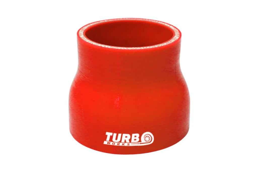 Silikónová redukcia TurboWorks Červená 25-32mm