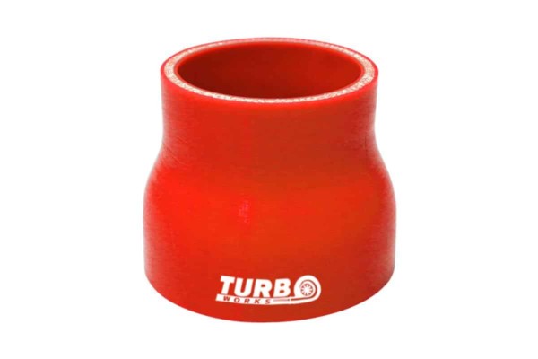Silikónová redukcia TurboWorks Červená 25-38mm