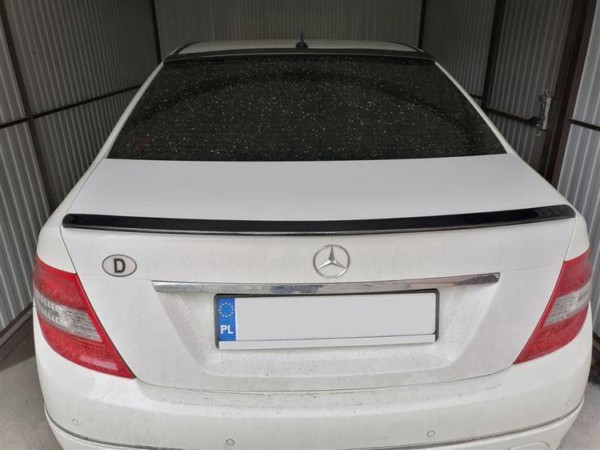 Spoiler kufraLip - Mercedes-Benz C Class W204 07-13 Carbon