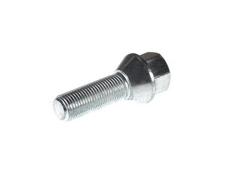 Skrutka kolesa M12x1,5 25mm Kužeľ