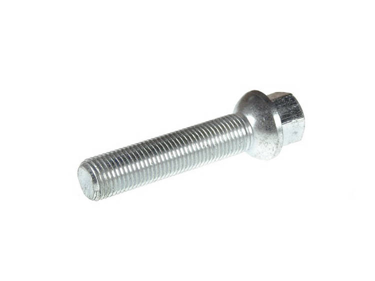 Skrutka kolesa M12x1,5 40mm Pologuľa