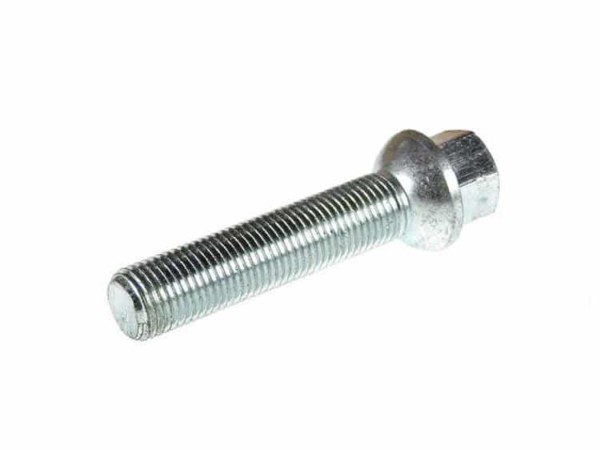 Skrutka kolesa M14x1,5 32mm Pologuľa