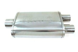 Stredový tlmič výfuku 57mm TurboWorks LT 409SS 355mm