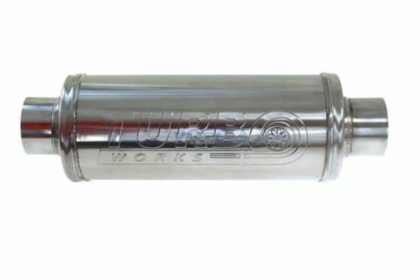 Stredový tlmič výfuku 63,5mm TurboWorks RS 409SS 450mm