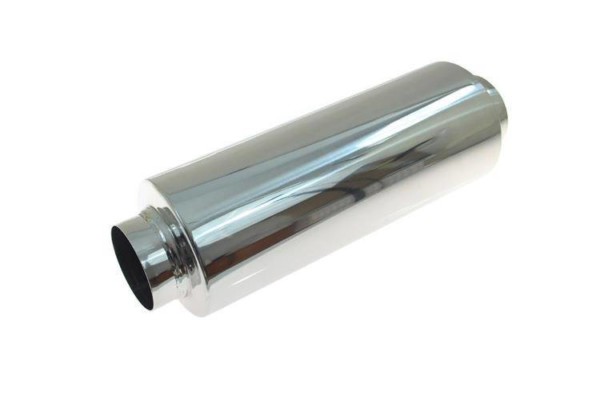 Stredový tlmič výfuku 63,5mm TurboWorks 304SS 300mm – Obrázok 3