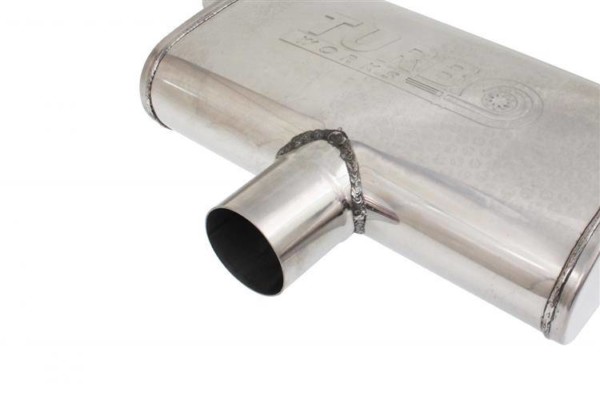 Zadný stredový tlmič výfuku 63,5mm TurboWorks LT 409SS 355mm – Obrázok 3