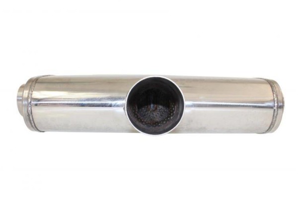 Zadný stredový tlmič výfuku 76mm TurboWorks LT 409SS 355mm – Obrázok 4