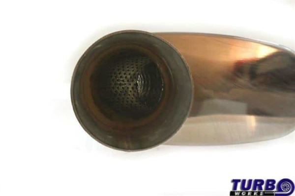 Zadný stredový tlmič výfuku 76mm TurboWorks LT 409SS 355mm – Obrázok 6