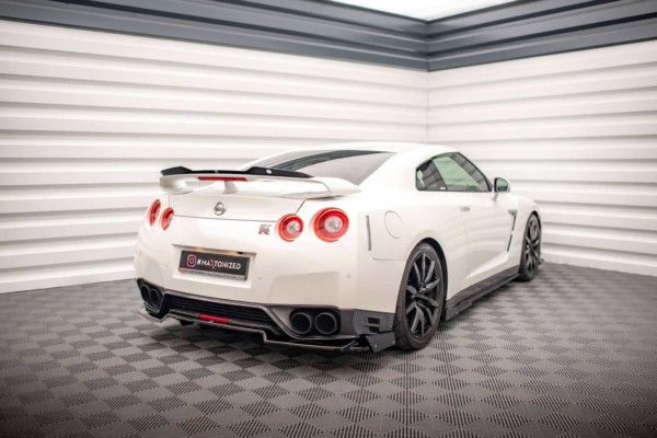MAXTON DESIGN - Spoiler pod zadný nárazník NISSAN GTR R35 FACELIFT – Obrázok 3