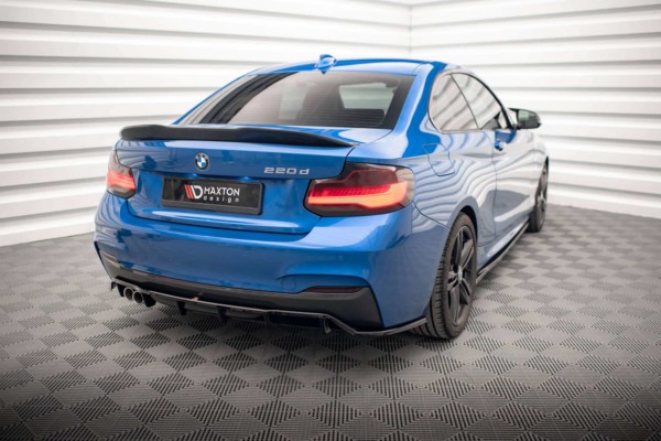 MAXTON DESIGN - Spoiler pod zadný nárazník vhodné pre BMW 2 M-PACK F22 – Obrázok 2