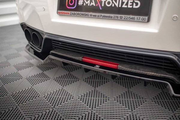 MAXTON DESIGN - Spoiler pod zadný nárazník NISSAN GTR R35 FACELIFT – Obrázok 5