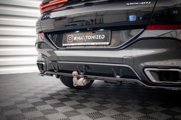 MAXTON DESIGN - Spoiler pod zadný nárazník V.3 vhodné pre BMW X6 M-PACK G06 – Obrázok 7