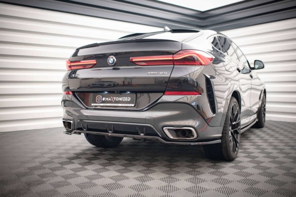 MAXTON DESIGN - Spoiler pod zadný nárazník V.3 vhodné pre BMW X6 M-PACK G06 – Obrázok 3